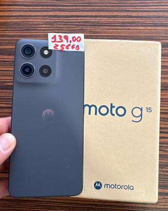 Motorola g15 8/256gb come nuovo scatola e accesso