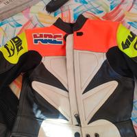 Tuta pelle donna moto xxs