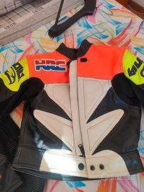 Tuta pelle donna moto xxs