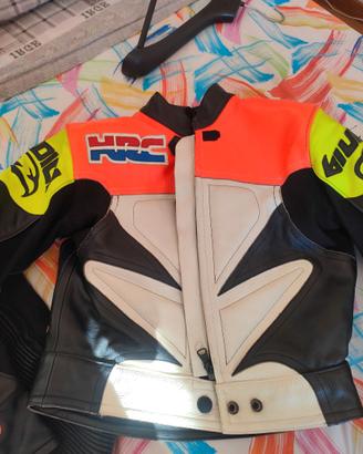Tuta pelle donna moto xxs