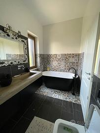 Vasca freestanding Sanycces 170×80 cm nero opaco