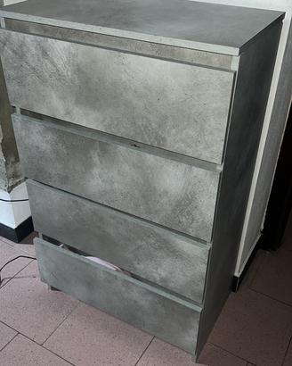 Cassettiera + comodini