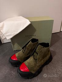Weekend Max Mara-stivaletti in camoscio originali