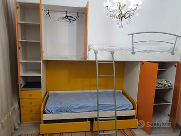 camera da letto a castello 