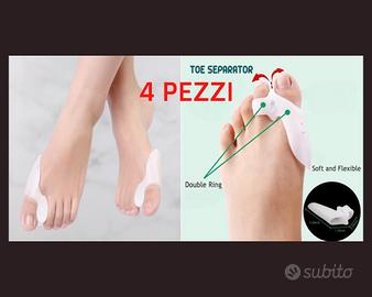 4 Correttori Alluce Valgo distanziatori *NUOVI