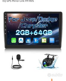 Autoradio android per Jeep Wrangler Compass Dodge