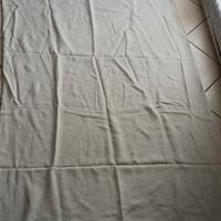Tenda misto lino, ricamata 