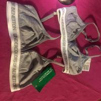 2 Canotta brassiere Benetton
