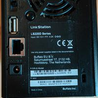 nas buffalo linkstation ls220d raid 2tb + 2tb