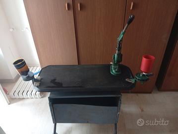 tavolo per ricarica cartucce caccia sport