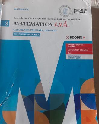 Matematica c.v.d.3 ed azzurra 