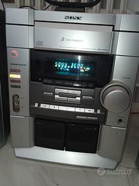 Sony game sync hi-fi stereo CD musicassette radio