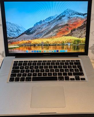 MacBook Pro 15 pollici Mid 2010 SSD 512 Gb