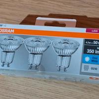 Set 3 faretti Led Osram gu10
