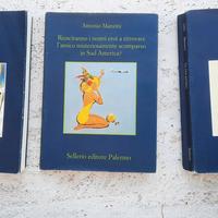 Antonio Manzini 3 libri Sellerio  Rocco Schiavone