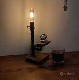 lampada rustica da tavolo 