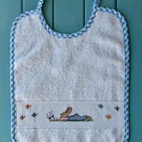 Bavaglino ricamo a mano