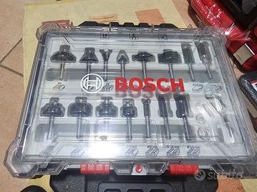 Set Frese Bosch 15 Pezzi -  NUOVO