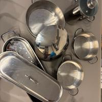 Set pentole Lagostina Inox 18/10