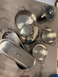 Set pentole Lagostina Inox 18/10