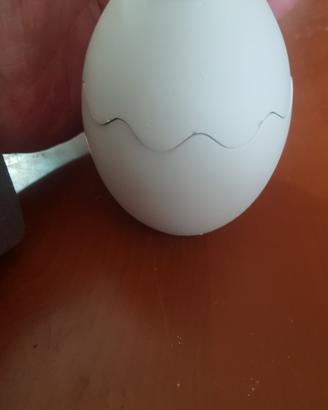mezz'ovetto fatto in gesso