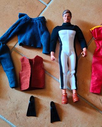 Big Jim Mattel Vintage Anni 80 + Lotto Vintage 