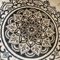 Tappeto rotondo mandala