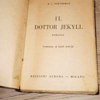 Libro Il Dottor Jekyll di R.L. Stevenson ed. 1934