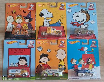 Hot Wheels Peanuts Set Completo 6/6

