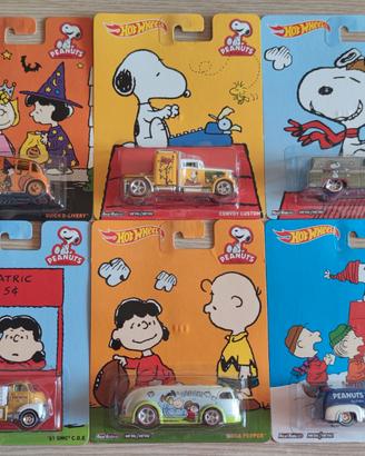 Hot Wheels Peanuts Set Completo 6/6

