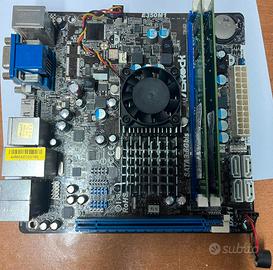 AsRock E350M1 completa di CPU