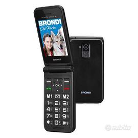 BRONDI AMICO SPECIALE 4G TELEFONO CELLULARE - NERO