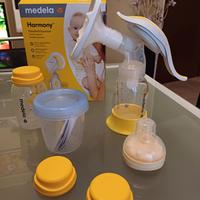 Tiralatte manuale medela harmony e biberon calma