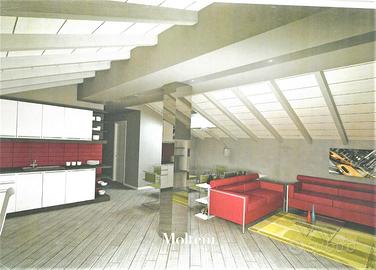 Mansarda pieno centro morbegno