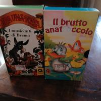favole per bambini in cassette VHS euro 50