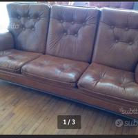 Salotto in pelle bulgara