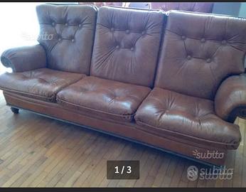 Salotto in pelle bulgara