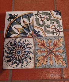 Set di cementine decorative,gres porcellanato