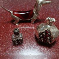 Set miniature argento/argentone