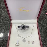 Set gioielli donna argento