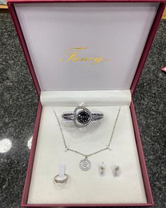 Set gioielli donna argento