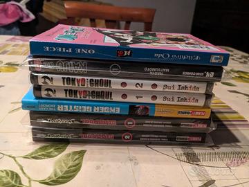 Lotto manga + One Piece GRATIS