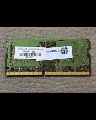 Ram ddr4 Hp 4gb