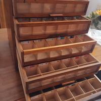 Vetrinetta cassettiera Gutermann