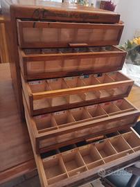 Vetrinetta cassettiera Gutermann