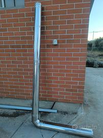 Tubo cappa o stufa in acciaio inox  diametro 120