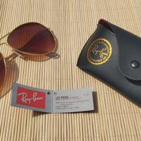 Rayban Aviator Lei Peng lenti arancio
