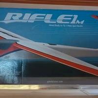 Aereo RC pylon Racer Rifle 1M NUOVO Radiocomandato