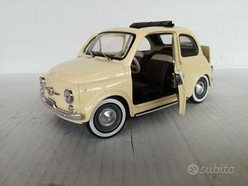 MODELLO AUTO FIAT 500 APERTURA PORTE CONTROVENTO