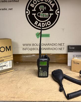 Icom IC-E92D + mike HM-174 perfetto